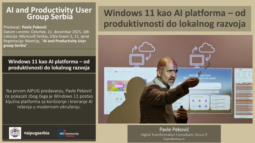 AIPUG Serbia najava otvaranja - Pavle Peković
